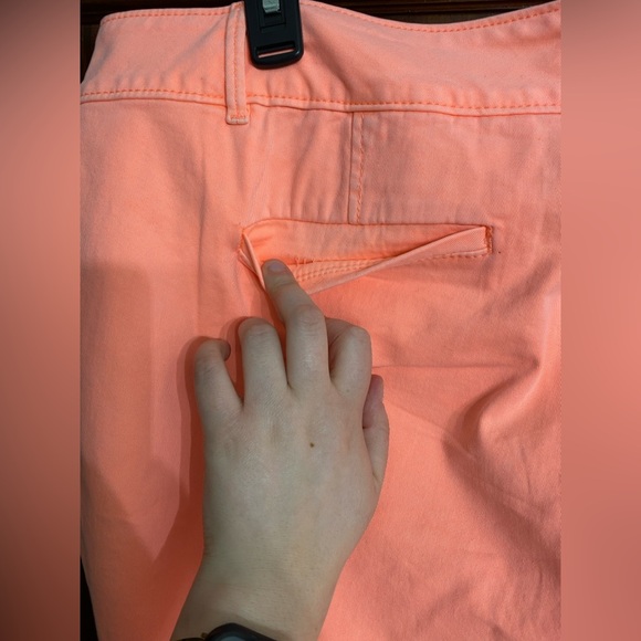 LOFT Plus Coral Capris - Picture 4 of 6